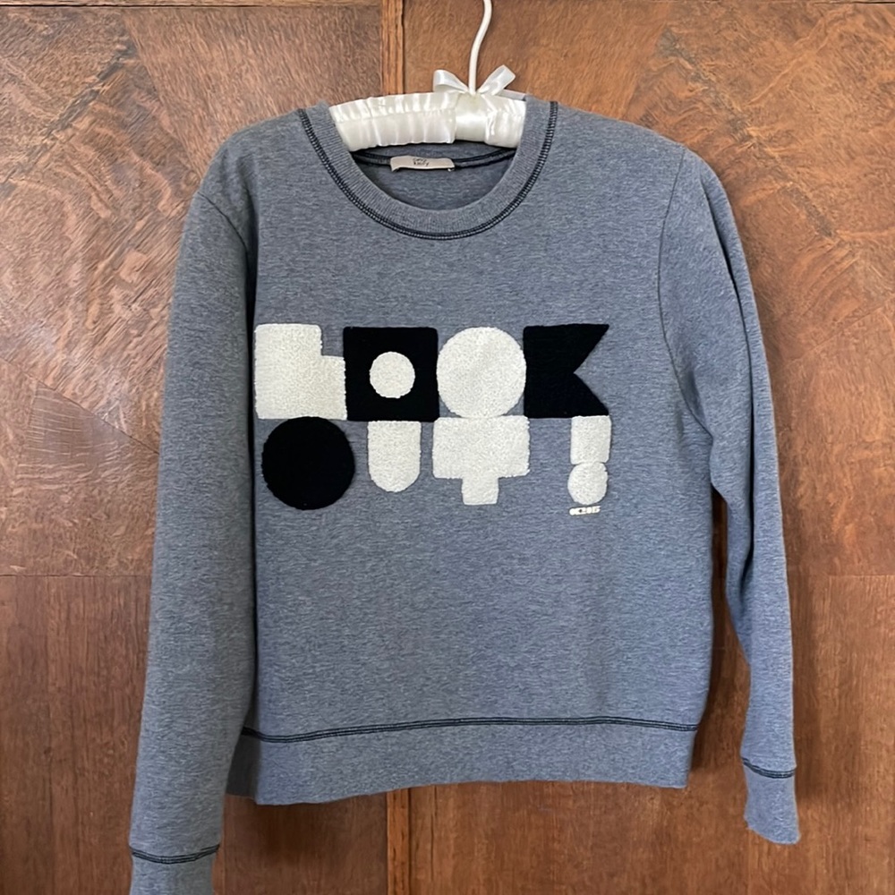 Orla Kiely 2015 Look Out sweatshirt RARE